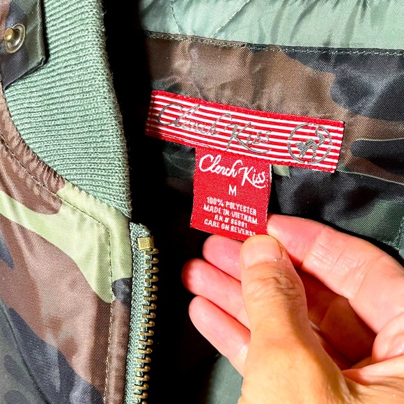 Shiny Camouflage Jacket by Clench Kiss - Picture 4 of 6